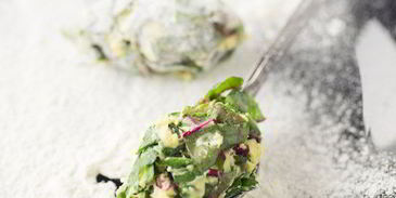 ньокки с мангольдом