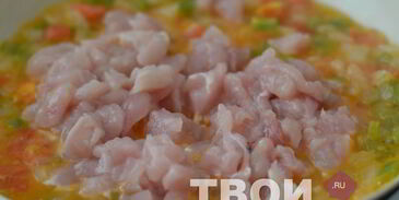 баклажаны с курицей