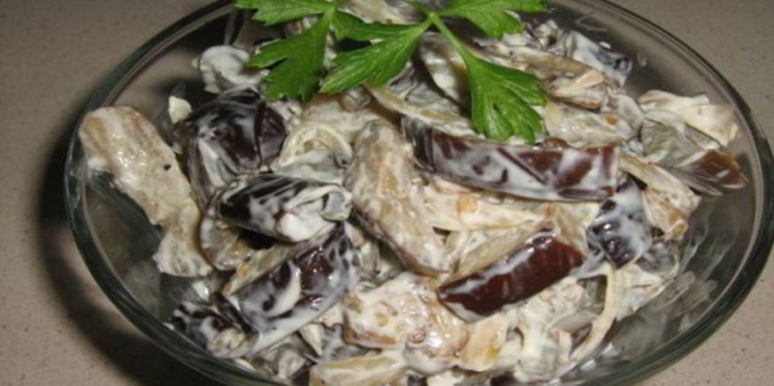 Рецепт баклажанов в сметане