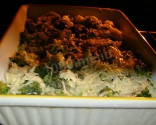 Брокколи с сыром в духовке