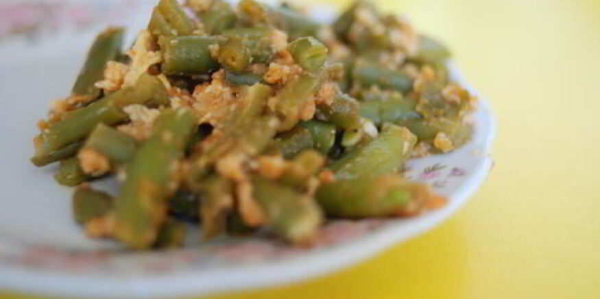 Рецепт фасоли в панировке