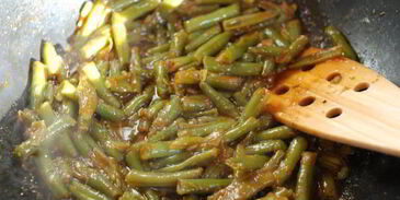 фасоль в панировке