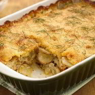 Рецепт Гратен из картофеля с курицей