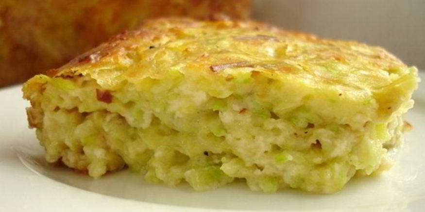 Рецепт кабачков под соусом в духовке