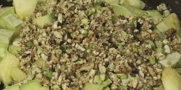 кабачки с орехами