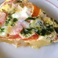 Рецепт Кабачков, тушеных с помидорами и яйцом