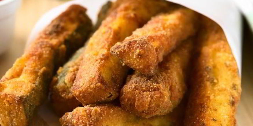 Рецепт кабачков в панировке, запеченные в духовке