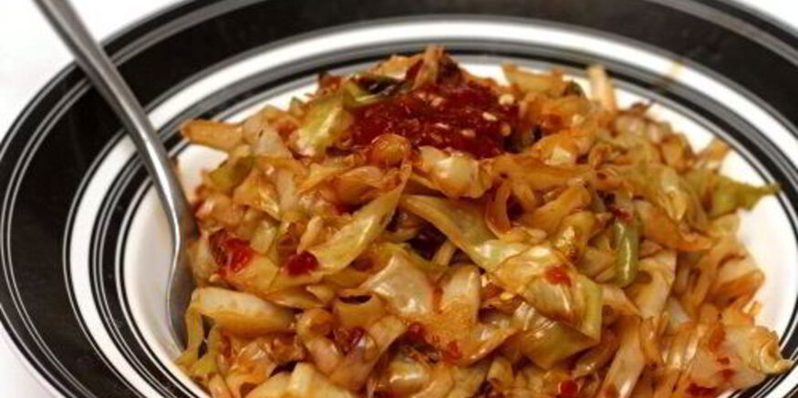 Рецепт капусты под соусом