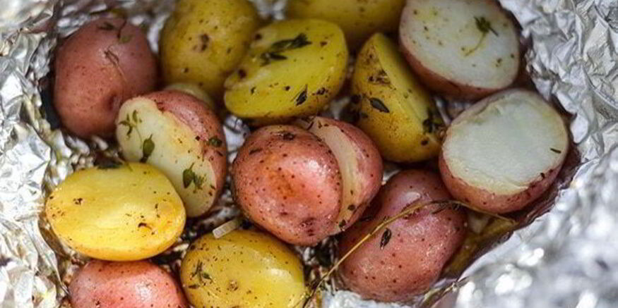 Рецепт картофеля с тимьянома ны угляха