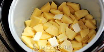 картофель тушеный в мультиварке