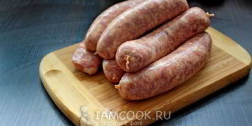 колбаски с фасолью в томатном соусе