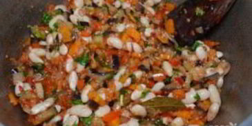 лобио из белой фасоли