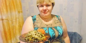 лобио из стручковой фасоли с яйцом по-грузински