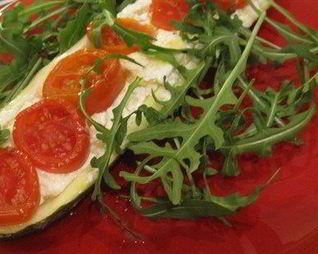 Цукини, фаршированные фетой