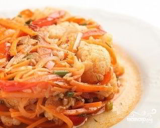 Цветная капуста по-корейски