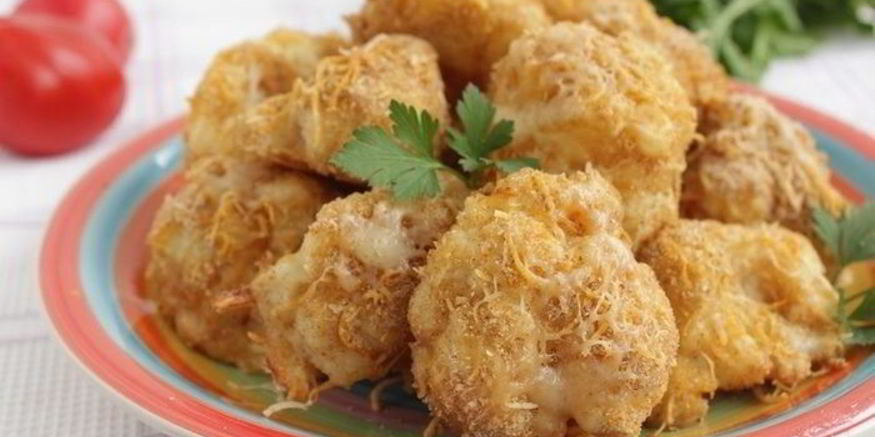 Рецепт цветной капусты в хрустящей панировке