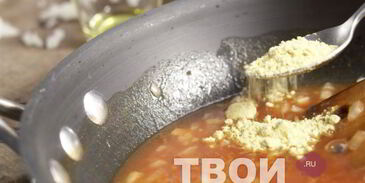 тушеная фасоль