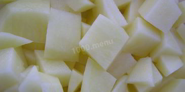 тушеная картошка со свининой