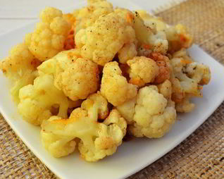 Тушеная цветная капуста