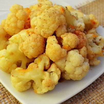 Тушеная цветная капуста