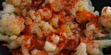 тушеная цветная капуста