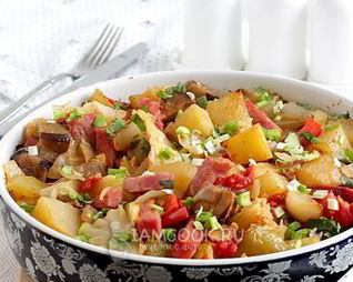 Запеченные овощи на гарнир