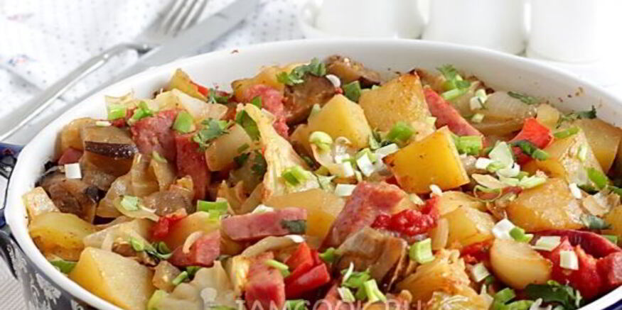 Рецепт запеченных овощей на гарнир