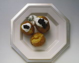 Запеченый картофель в мундире в духовке