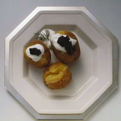 Запеченый картофель в мундире в духовке