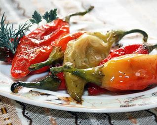 Жареные острые перцы