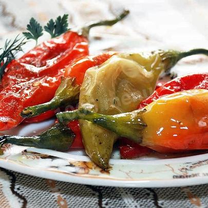 Жареные острые перцы