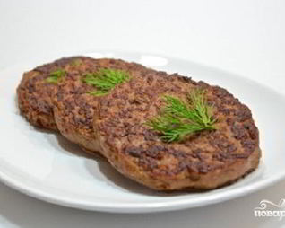 Биточки из печени