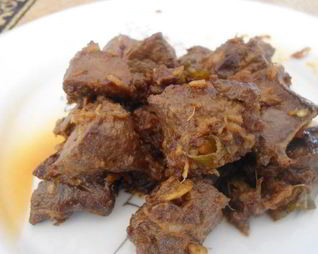 Говяжья печень по-быстрому