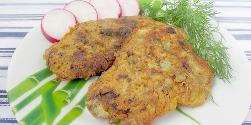 Рецепт говяжьей печени в кляре жареная