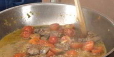 кростини с куриной печенью