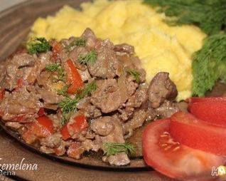 Куриная печень по-индонезийски