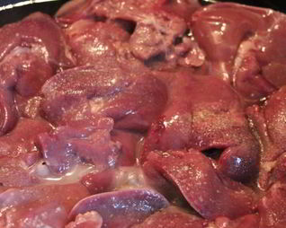 Куриная печень по-мароккански