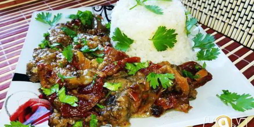 Рецепт куриной печени в белом вине