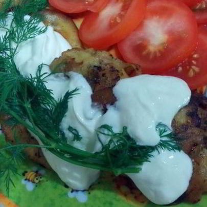 Куриная печень в кляре