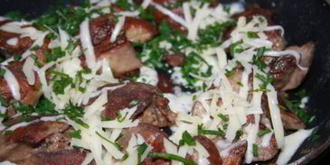 куриная печень в сыре