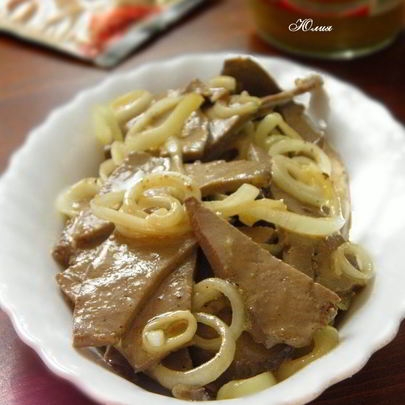 Острая печень на закуску