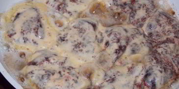 отбивные из печени говяжьей