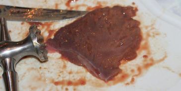 отбивные из печени свиной