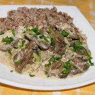 Рецепт Печени индейки с луком