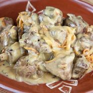 Рецепт Печени кролика в мультиварке