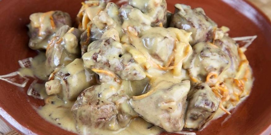 Рецепт печени кролика в мультиварке