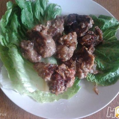 Печень куриная в вине