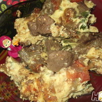 Печень по-турецки