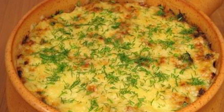 Рецепт печени с картофелем в горшочке