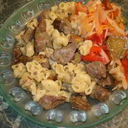 Рецепт Печени с макаронами в мультиварке